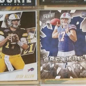 2 Josh Allen rookie cards